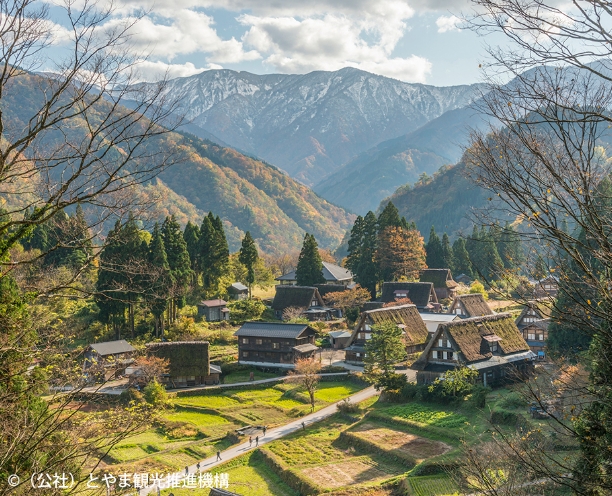 世界遺産 五箇山合掌造り